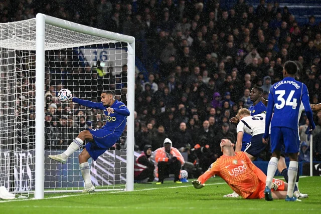 Premier League live scores: Latest as 10-man Chelsea implode in derby with Spurs