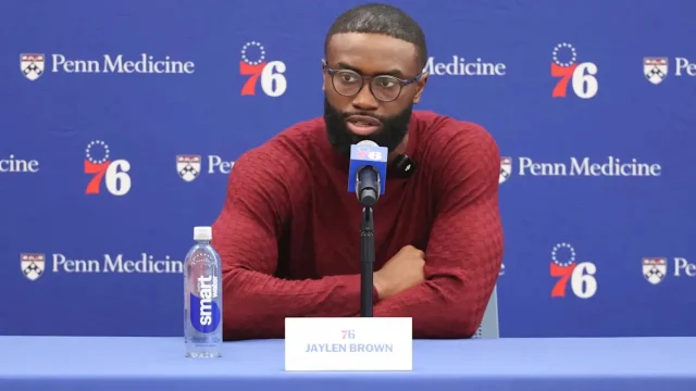 Jaylen Brown addresses Jayson Tatum beef rumors, takes subtle shot at former Celtics teammate