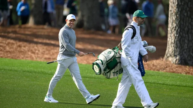 Michael Brennan admits he was stunned by what Rory McIlroy did during practice round at The Masters this year