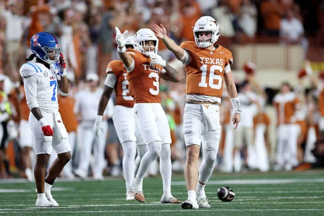 Ole Miss vs. Texas score, live updates: Longhorns maintain lead with stop on fourth-and-goal