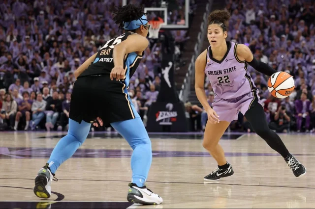Veronica Burton, soul of the Valkyries, embraces leading a team on the verge of history