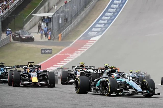 F1 United States Grand Prix live updates: Follow latest from today’s race with Kimi Antonelli on pole