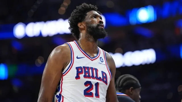 Joel Embiid injury update: 76ers star out vs. Pistons with plantar fasciitis after triple-double