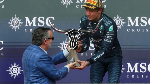 Texas Senator Ted Cruz’s appearance at United States GP podium ceremony leads to loud boos from fans