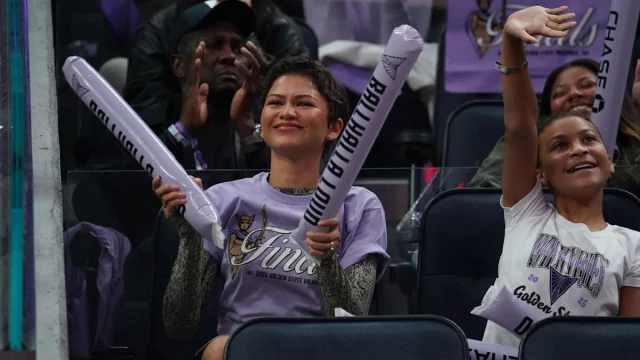 Zendaya, Valkyries players share euphoric moment after WNBA Finals Game 5 win