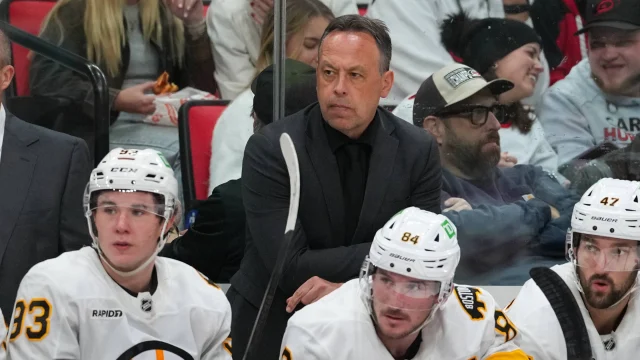 Notable Quotes From Bruins Head Coach Marco Sturm After Defeat to Blues