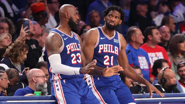 LeBron James, Joel Embiid both out for 76ers vs. Hornets