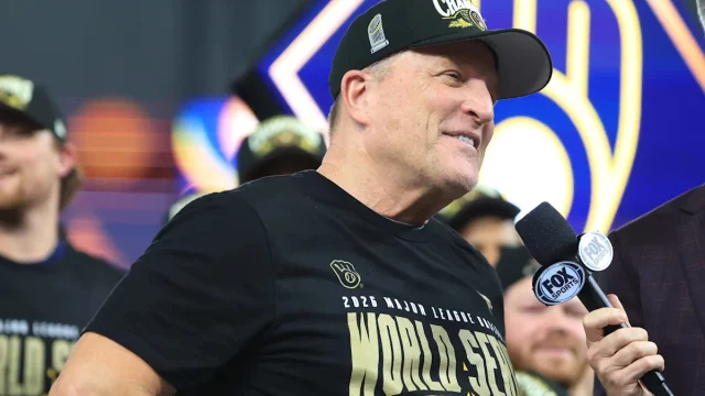 ASU legend Pat Murphy celebrates with a profane jab at the Yankees