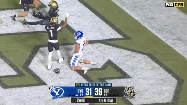 Sports media world reacts to chaotic ending of UCF’s upset over BYU