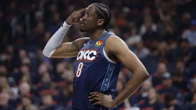 Jalen Williams injury update: Thunder star stretchered off after gruesome lower-leg injury