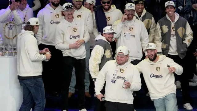 Vogelbach’s ‘Stacy’s Mom’ Serenade Caps A Wild Brewers Championship