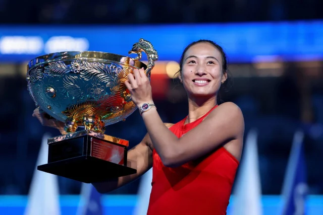 Zheng Qinwen's China Open win thrills home Beijing crowd, from the tennis to the karaoke