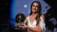 London City's Putellas wins record-equalling third Ballon d'Or