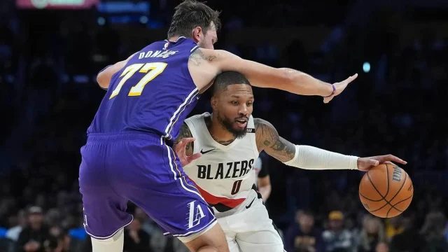 Damian Lillard, Blazers weather Luka Doncic’s 41 points to take down Lakers