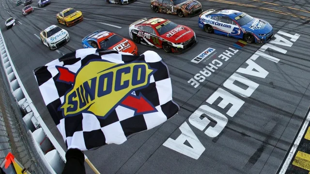 Chevrolet's 1st through 6th sweep at Talladega was its first since 2013
