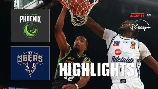 The South East Melbourne Phoenix were lights out from beyond the arc, making 18 three-pointers in their win over the Adelaide 36ers.