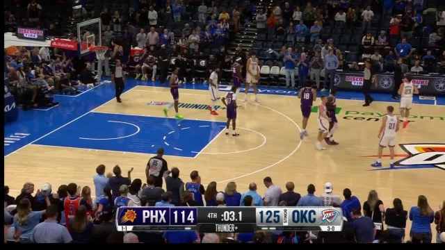 Phoenix Suns vs. Oklahoma City Thunder: Game Highlights