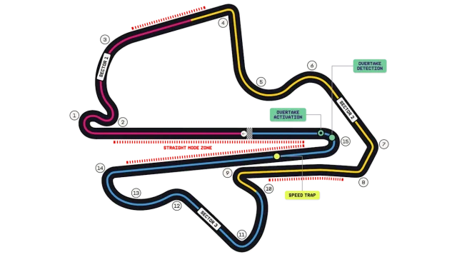 Sepang International Circuit · official circuit map