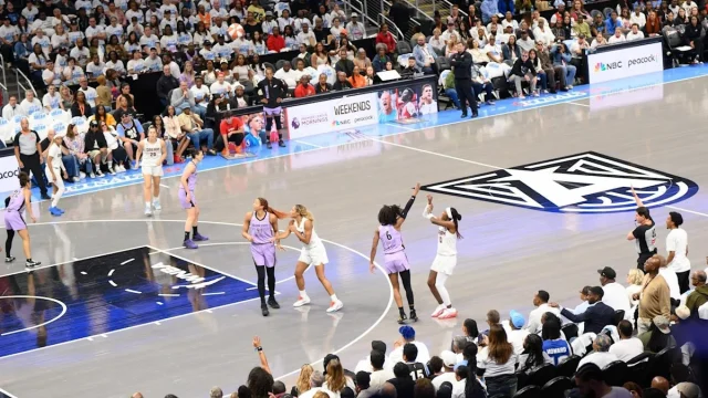 WNBA Finals photo essay: A behind-the-scenes look at the pregame preparations before Game 4 in State Farm Arena