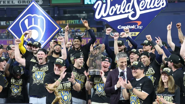 You Won’t Believe How Much Money Brewers Players Take Home for Winning the World Series
