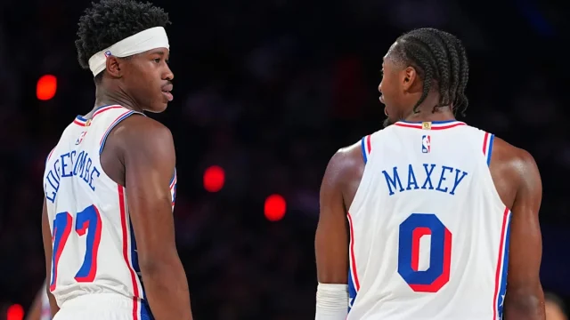 'I get mad': Tyrese Maxey says he becomes so angry when VJ Edgecombe stops doing one thing for 76ers