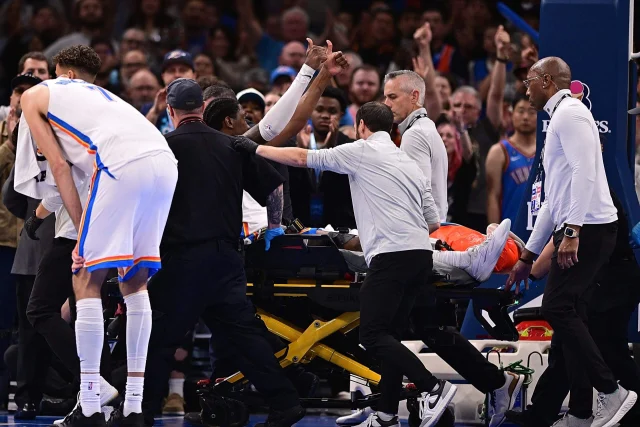 Jalen Williams receives support from NBA, Oklahoma City after gruesome injury