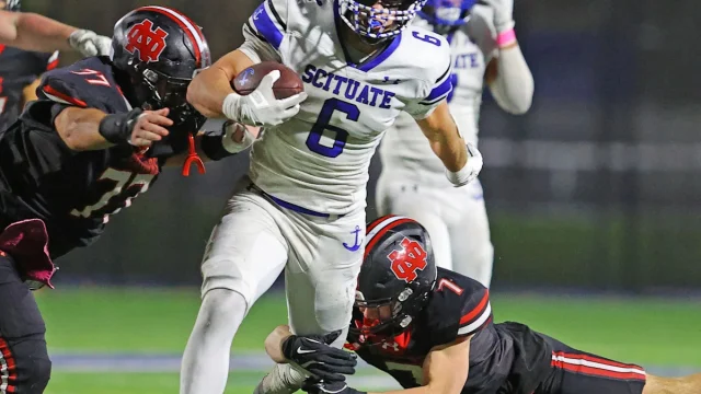 D1 baseball commit goes crazy on the football field, puts up season's best stat line