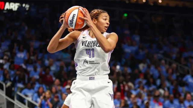 Valkyries’ Kiah Stokes surpasses Brittney Griner, Sylvia Fowles for specific WNBA Finals record
