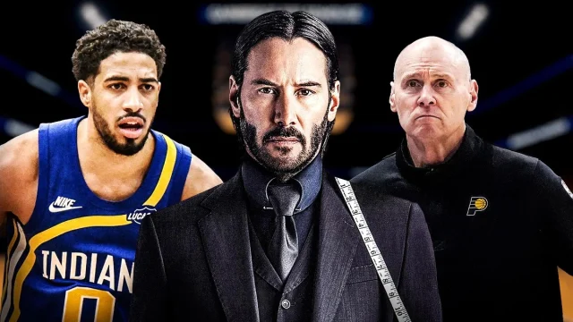 Pacers coach Rick Carlisle sounds like John Wick with reaction to Tyrese Haliburton self-lob dunk
