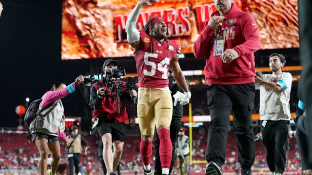 NFL fines 49ers star Fred Warner, proving its officials blew it against Commanders