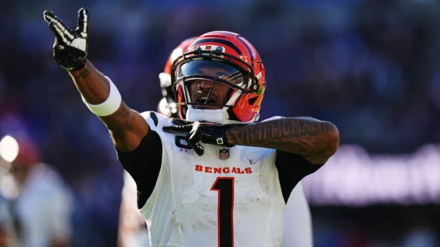 Ja'Marr Chase finished with five receptions for 62 yards and a touchdown in Sunday's game, but it was his halftime speech which had the most impact on the Bengals' victory.