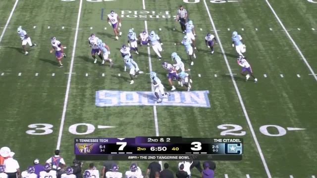 Tennessee Tech Golden Eagles vs. The Citadel Bulldogs: Full Highlights