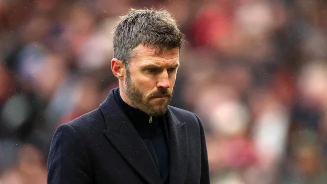 Michael Carrick has finally arrived at Carrington as Man United chiefs close to a decision on his future