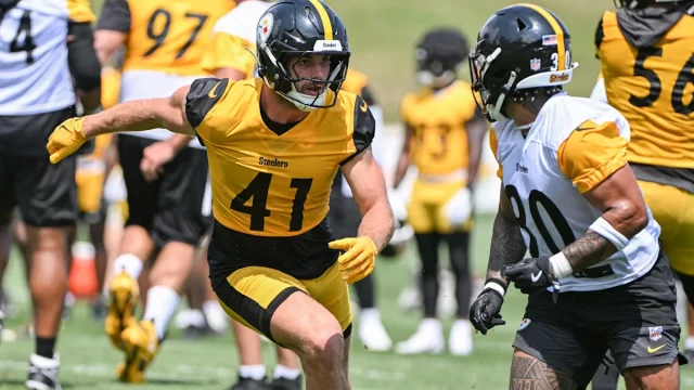 Payton Wilson on brutal 'Welcome to the NFL' moment vs. Jaylen Warren